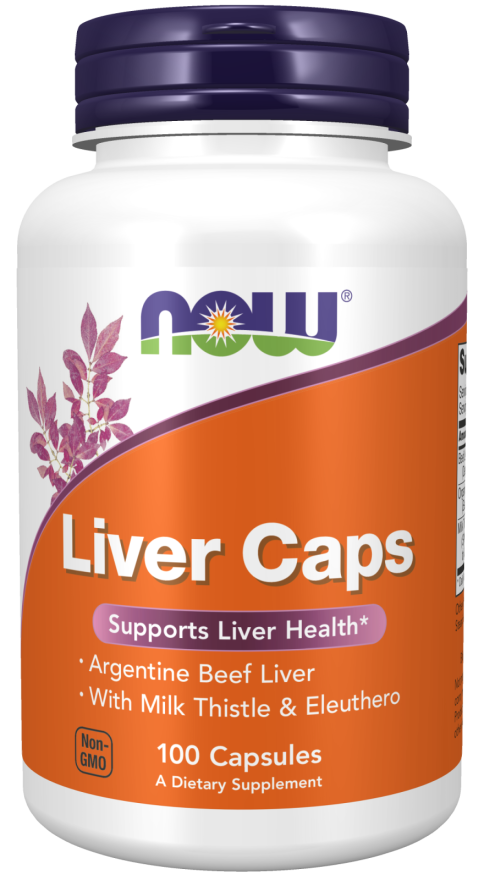 Now Foods Liver Caps Capsules Supports