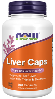 Now Foods Liver Caps Capsules Supports