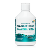 Swedish Nutra High Strength Magnesium Calcium + Zinc Lemon Flavour 500ml