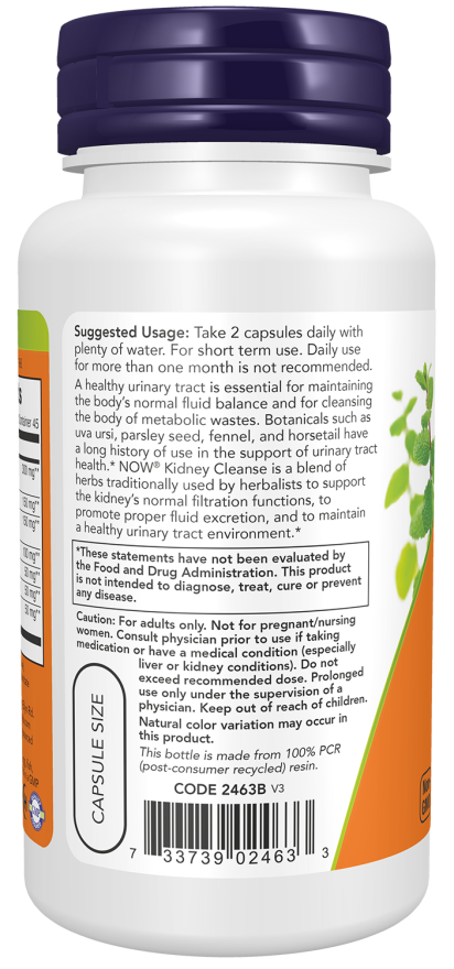 Now Foods Kidney Cleanse Veg Capsules