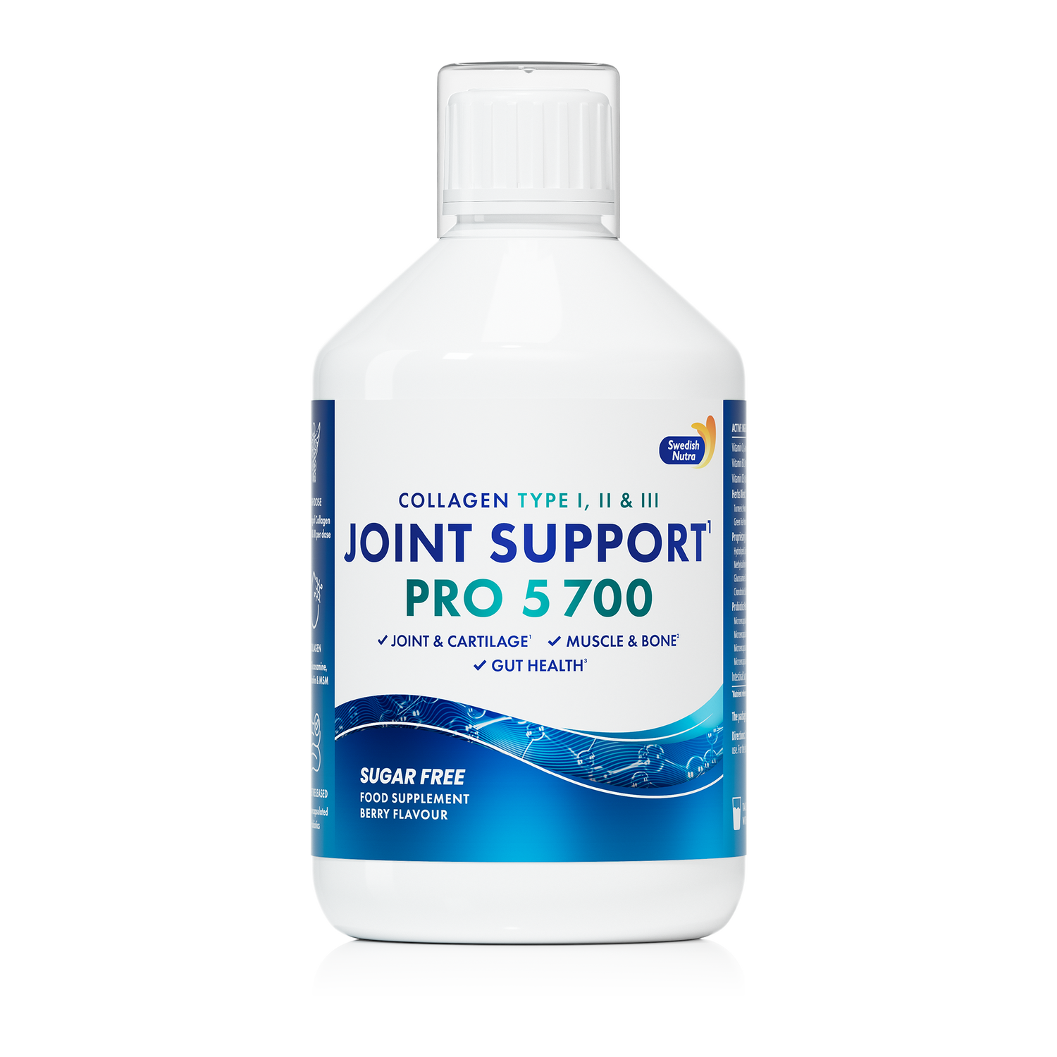 Swedish Nutra Joint Support Pro 5700 Collagen Berry Flavour 500ml