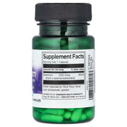 Back: Supplement facts label for L-Selenomethionine selenium showing purity.