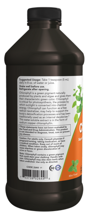 Now Foods Chlorophyll Liquid, Mint