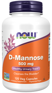 Now Foods D-Mannose 500 mg Veg Capsules