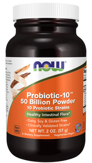 Now Foods Probiotic-10™ 50 Billion Powder