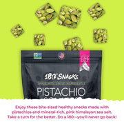 180° Snacks Pistachio Squares Pink Himalayan Salt - 454g
