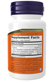 Now Foods Dairy Digest Complete Veg Capsules Dairy Tolerance Enzymes*