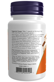 Now Foods Gluten Digest Veg Capsules