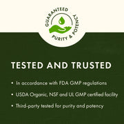 Swanson MultiOmega 3-6-9 Flax Fish & Borage Oil – 120 Softgels tested and trusted purity and potency infographic