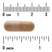 Swanson Horny Goat Weed Complex 120 Capsules size comparison with measurement scale