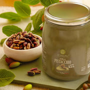 Scyavuru Sicilian pistachio cream spread 600g dessert lifestyle image