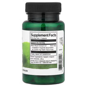 Swanson Maca Root Supplement facts. Bottle in a white background.