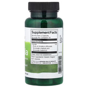 Back: Supplement facts panel for Triphala showing fruit ingredients and serving size.