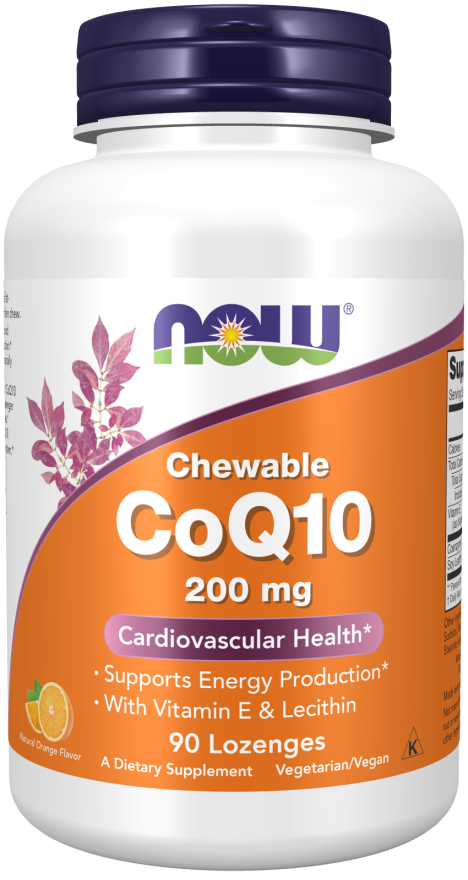 Now Foods CoQ10 200 mg Lozenges