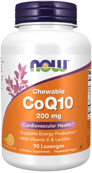 Now Foods CoQ10 200 mg Lozenges