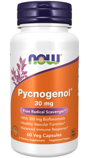 Now Foods Pycnogenol® 30 mg Veg Capsules