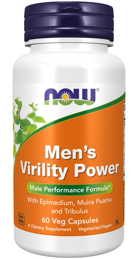 Now Foods Men's Virility Power Veg Capsules Male Performance Formula*