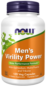 Now Foods Men's Virility Power Veg Capsules Male Performance Formula*