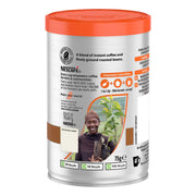 NESCAFÉ Azera Americano instant coffee with ground beans tins 75g packaging front