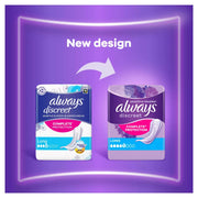 Always Discreet Long Pads Size 5 Duo Pack 2 x 32 new design