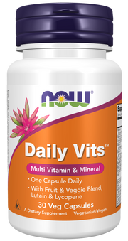 Now Foods Daily Vits™ Mutli Vitamin and Minerals  Veg Capsules