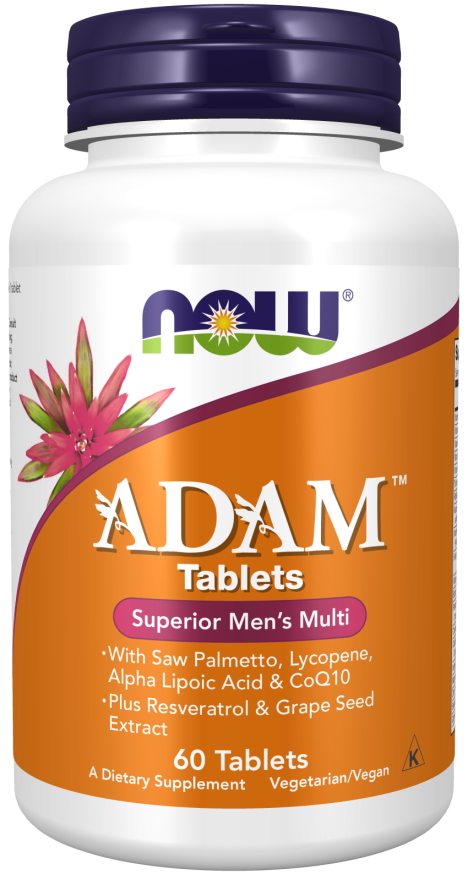 Now Foods ADAM™ Men's Multiple Vitamin Tablets Superior Men's Multi