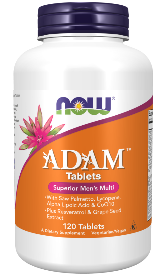 Now Foods ADAM™ Men's Multiple Vitamin Tablets Superior Men's Multi