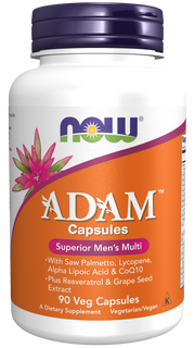 Now Foods ADAM™ Men's Multiple Vitamin Veg Capsules Superior Men's Multi