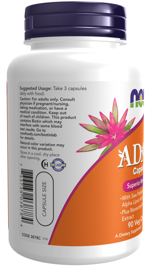 Now Foods ADAM™ Men's Multiple Vitamin Veg Capsules Superior Men's Multi