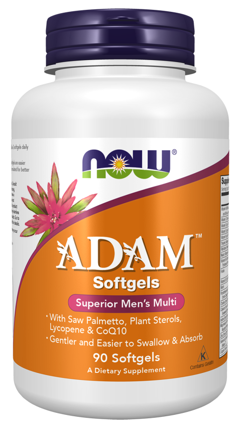 Now Foods Adam™ Men's Multiple Vitamin Softgels Superior Men's Multi.