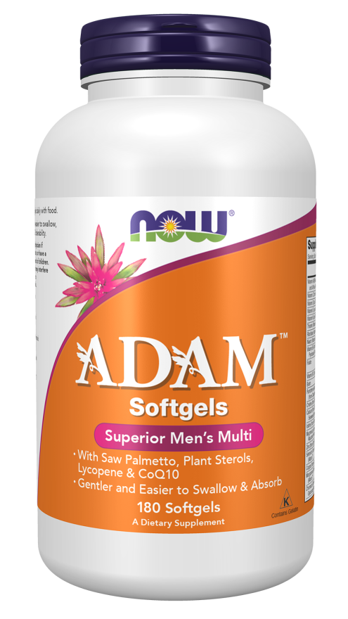 Now Foods Adam™ Men's Multiple Vitamin Softgels Superior Men's Multi.