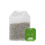 Floradix Yarrow Herbal Tea showing 15 organic teabags.