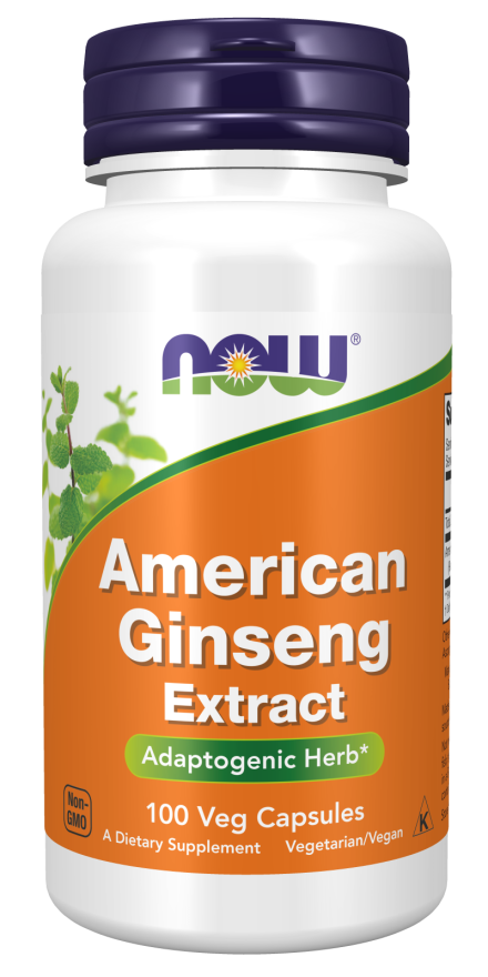 Now Foods American Ginseng Extract Veg Capsules