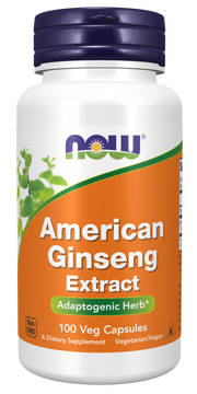 Now Foods American Ginseng Extract Veg Capsules