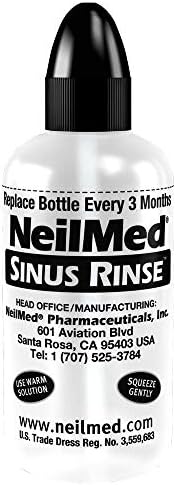 Bottle of Neilmed Sinus Rinse All Natural 