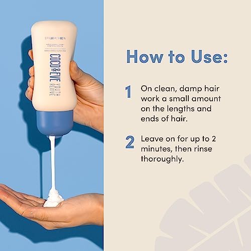 How to Use: Conditioner being applied to wet hand.