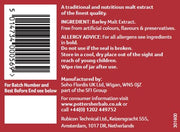 Barcode image: Potters malt extract barcode packaging jar 650g