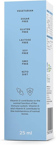 Osavi Vitamin D3 + K2 Oral Spray with MK-7 - Peppermint Flavour 