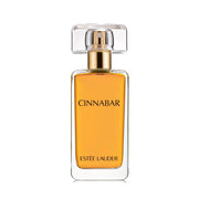 Front image: Estée Lauder Cinnabar Eau de Parfum spray bottle 50ml women's fragrance