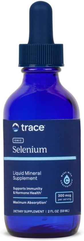 Front Image: Trace Minerals Ionic Selenium liquid drops bottle 300mcg 59ml