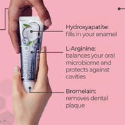 BIOMED Superwhite 97% Natural Whitening Toothpaste Coconut 100g ingredients information panel