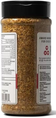 Back image: Kinder's The Steak Blend Seasoning shaker jar 362g steak seasoning blend