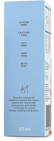 Osavi B-Complex Oral Spray - Vegan & Clean Label - Orange Flavour - 25ml
