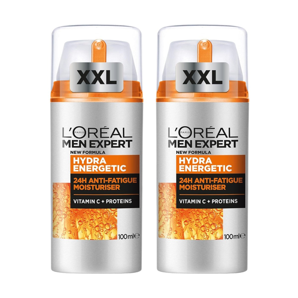 L'Oréal Men Expert Hydra Energetic moisturiser XXL 2x100ml tubes