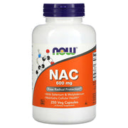 Now Foods, NAC, 600 mg, Veg Capsules