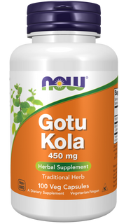 Now Foods Gotu Kola 450 mg Veg Capsules