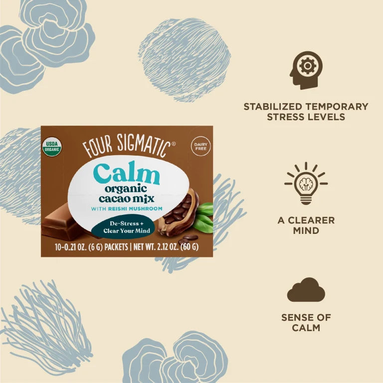 Four Sigmatic Mushroom Cacao Mix with Reishi, 60g