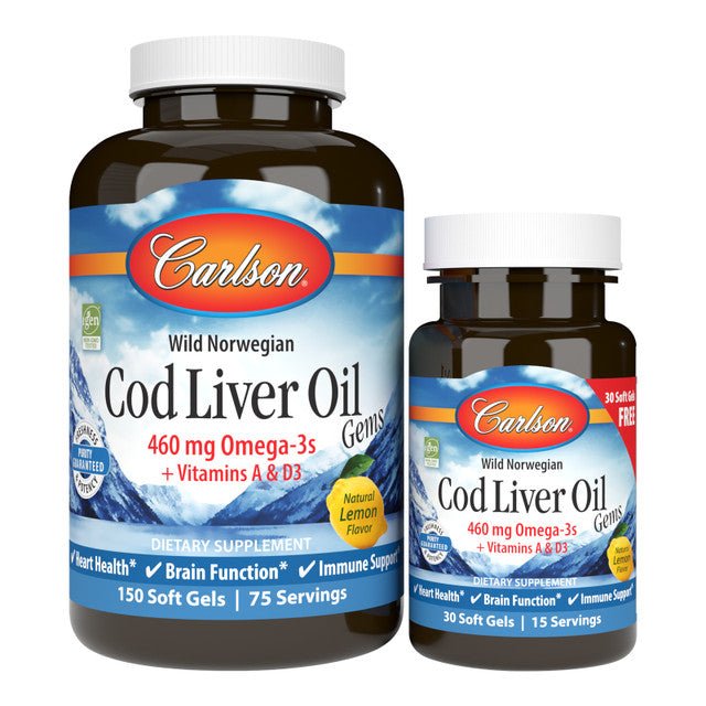 Carlson Labs Cod Liver Oil Gems