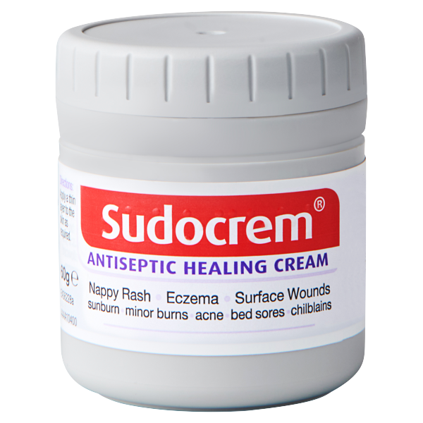 Front image: Sudocrem antiseptic healing cream zinc oxide jar 60g