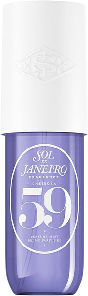 Front image: Sol de Janeiro Cheirosa 59 hair and body perfume mist spray bottle 90ml single pack
